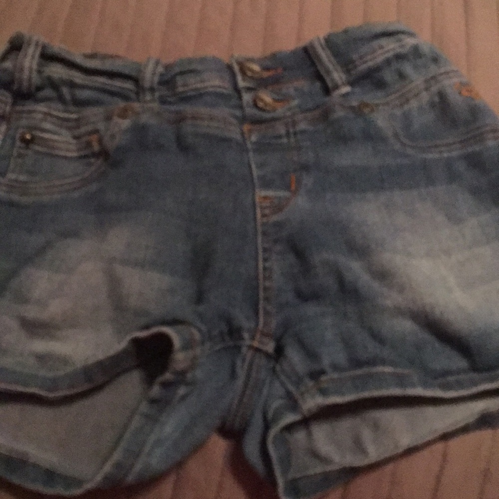 Girls Justice jean shorts. 3/$20